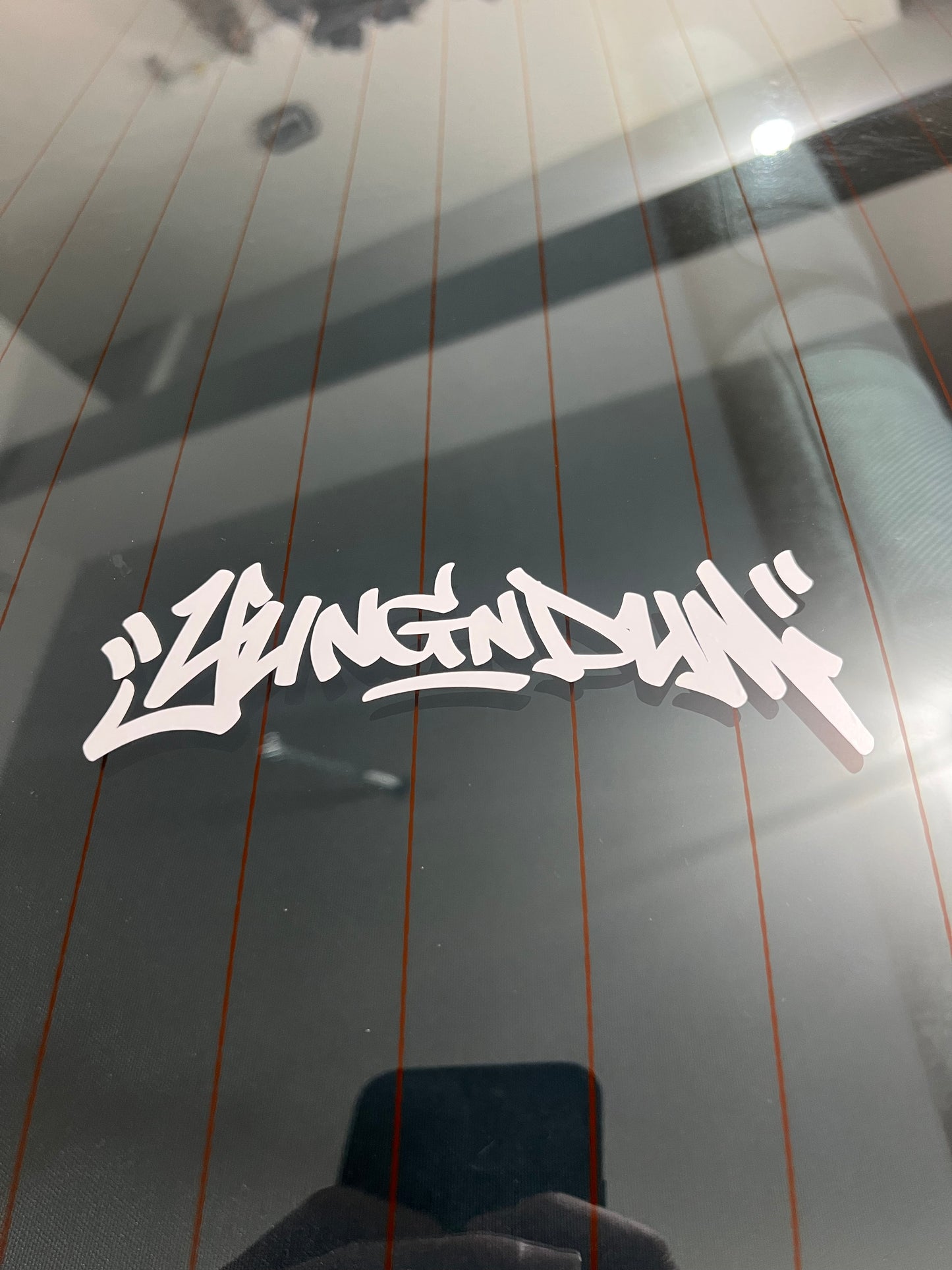 Yung N Dum - Cursive Graffiti