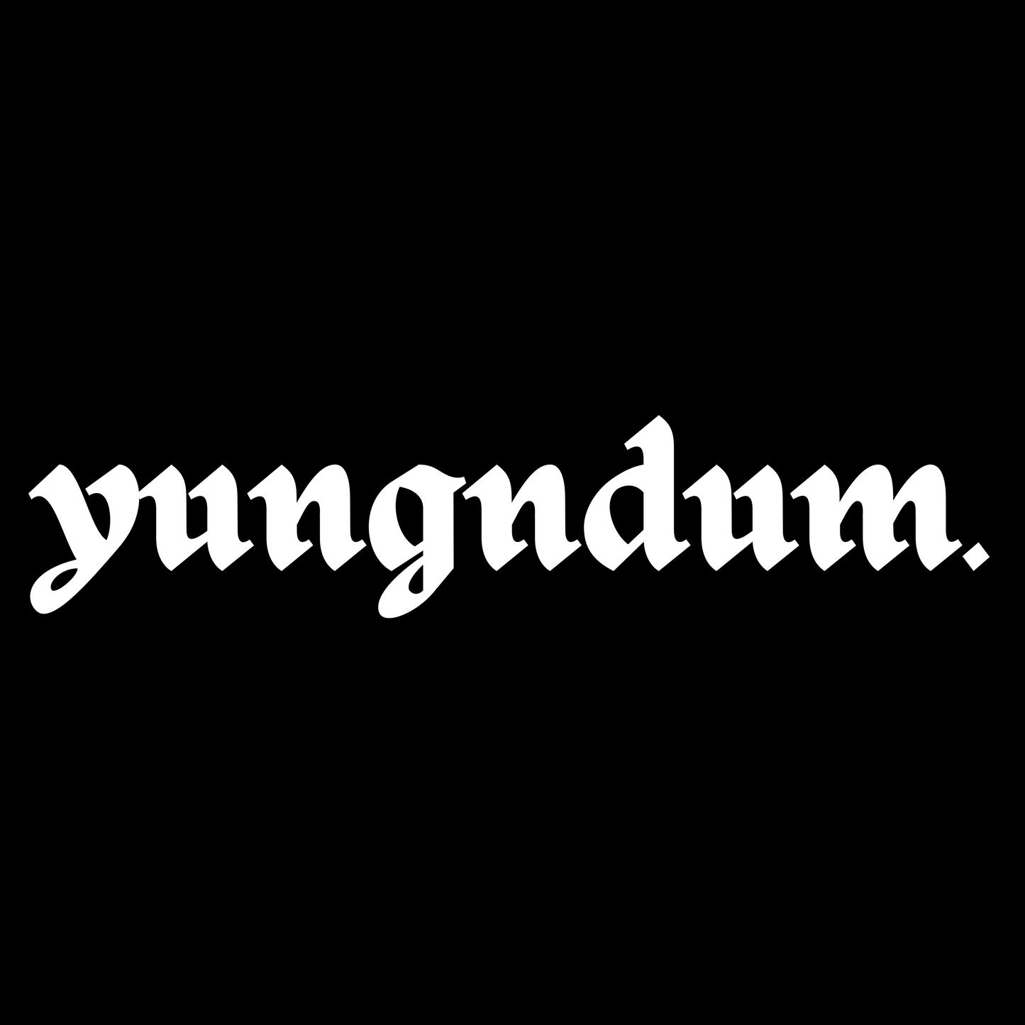 Yung-N-Dum Gothic Banner