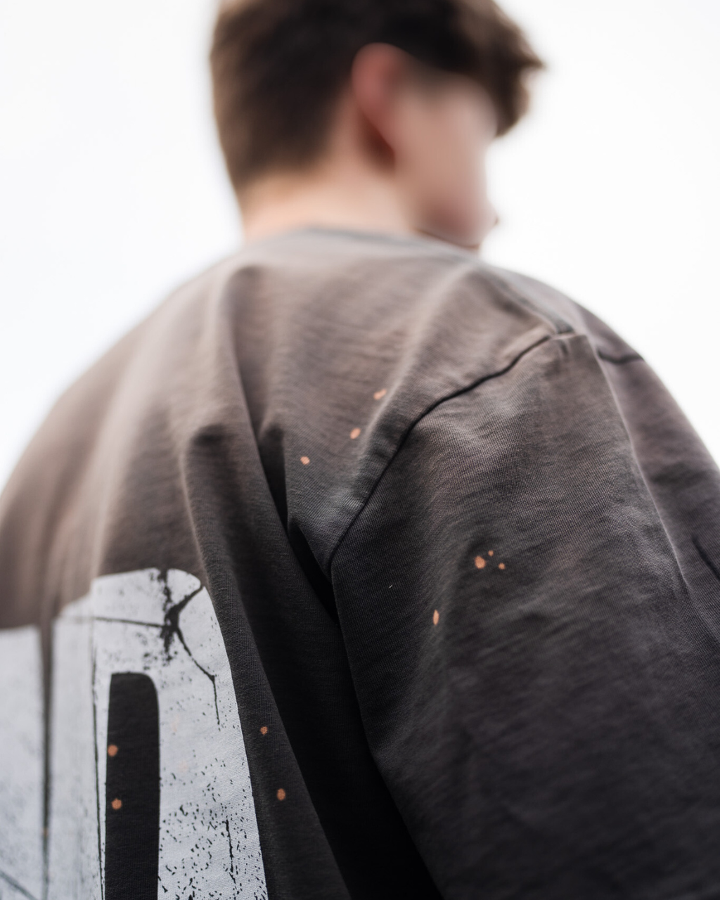 YND Sunfade Paint Splatter T-Shirt