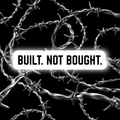 Built. Not Bought. - Motivational Vinyl Car Sticker