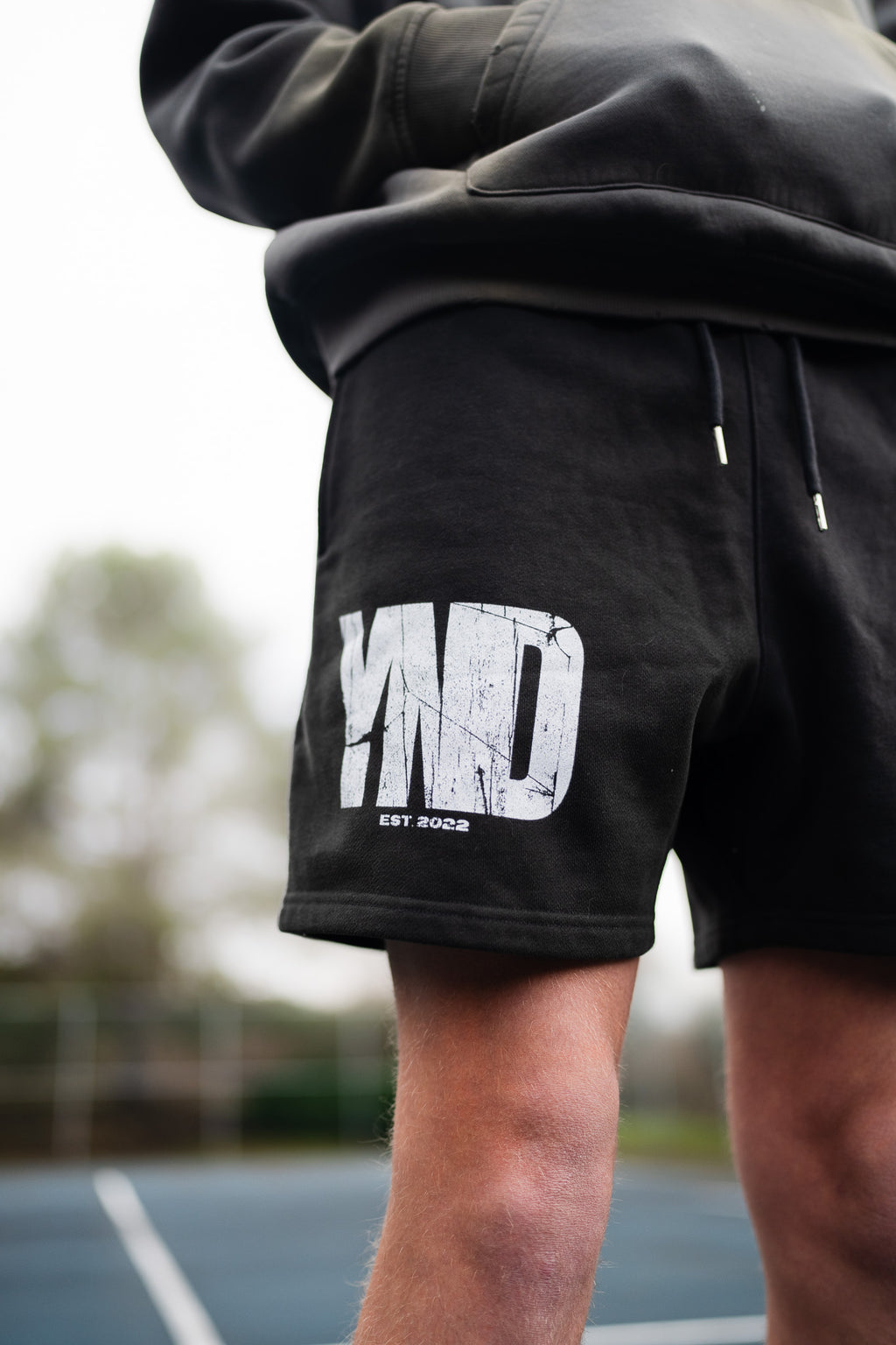 YND Heavyweight "Gym" Fleece Loose Fit Shorts