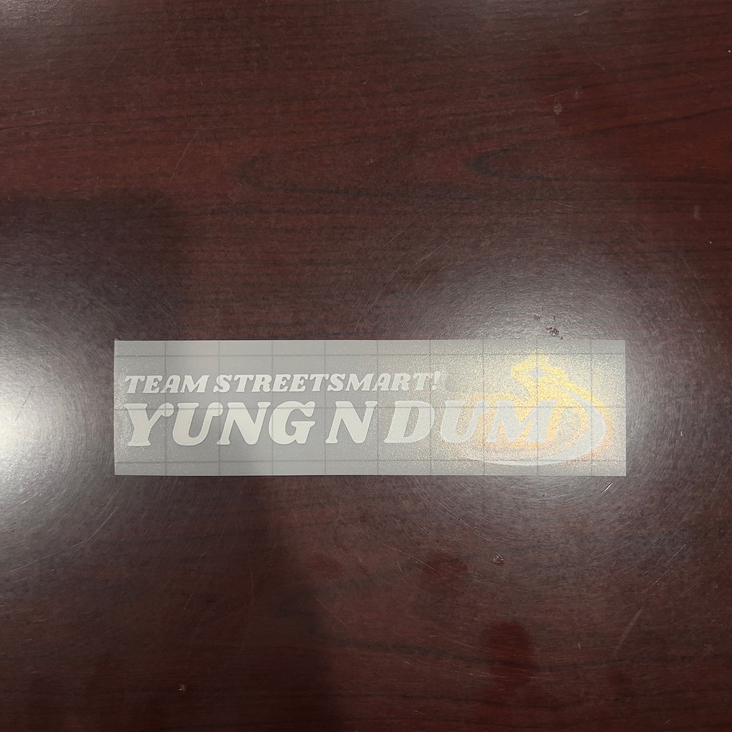 Yung N Dum - Car Culture Sticker