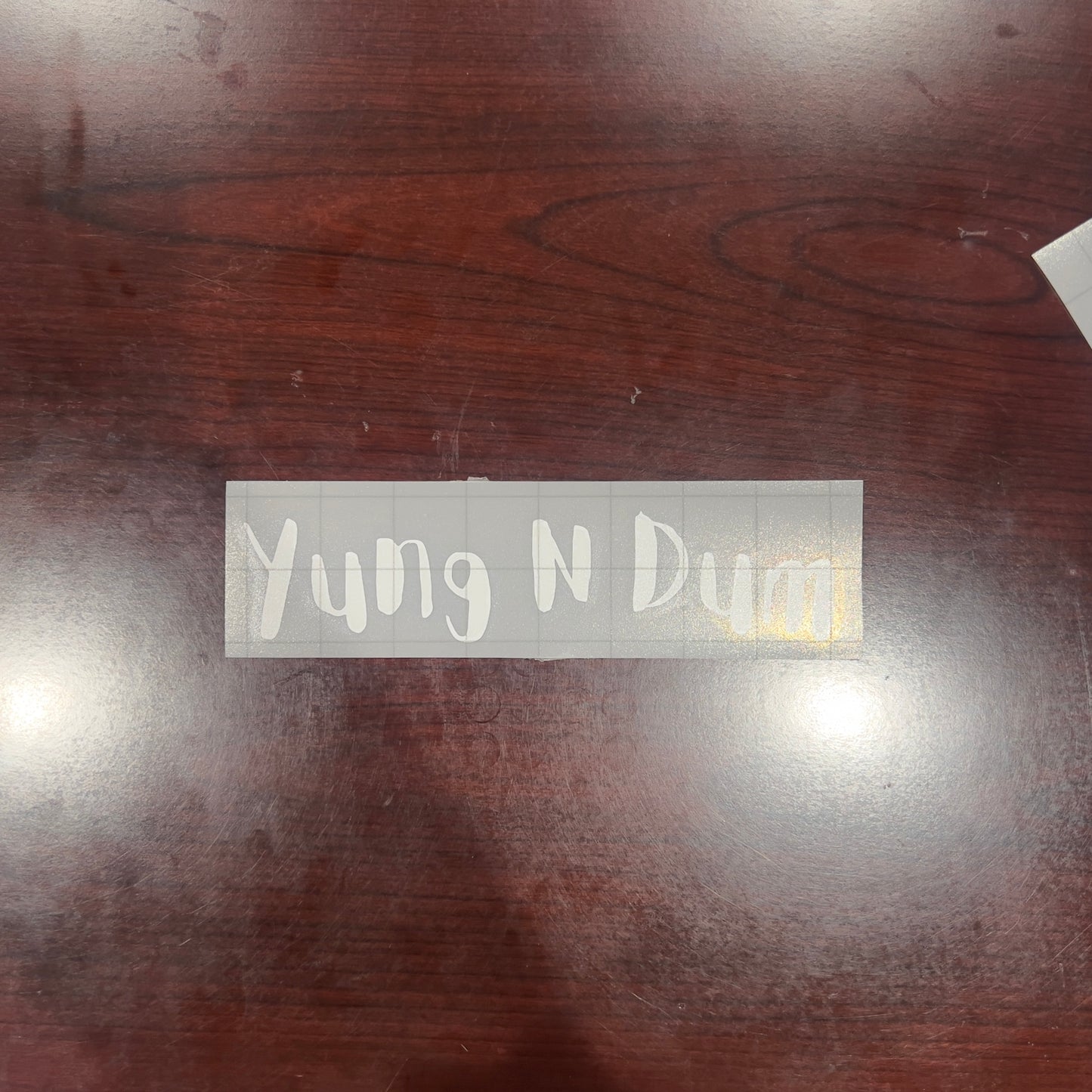 Yung N Dum - Original Sticker