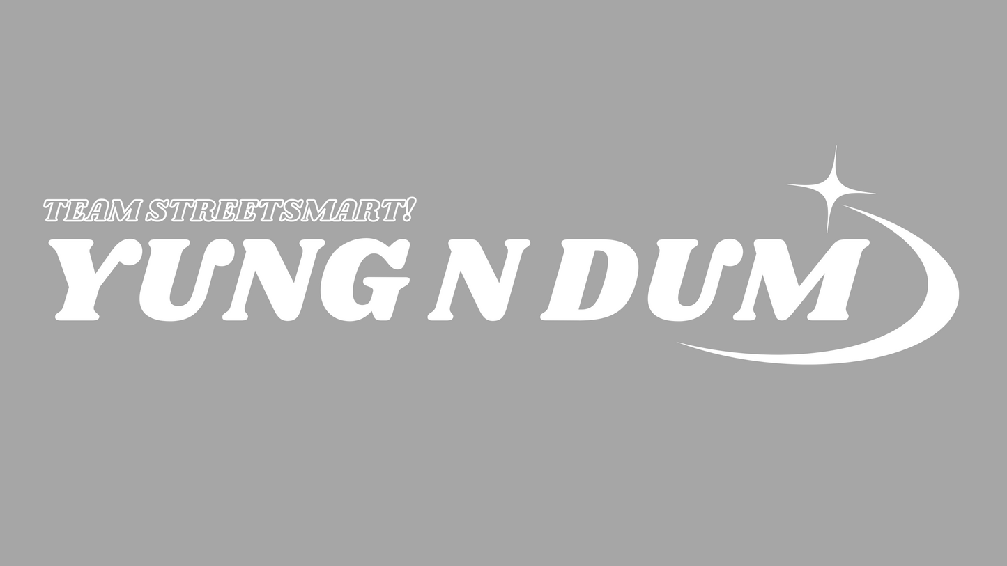 Yung N Dum - Car Culture Sticker